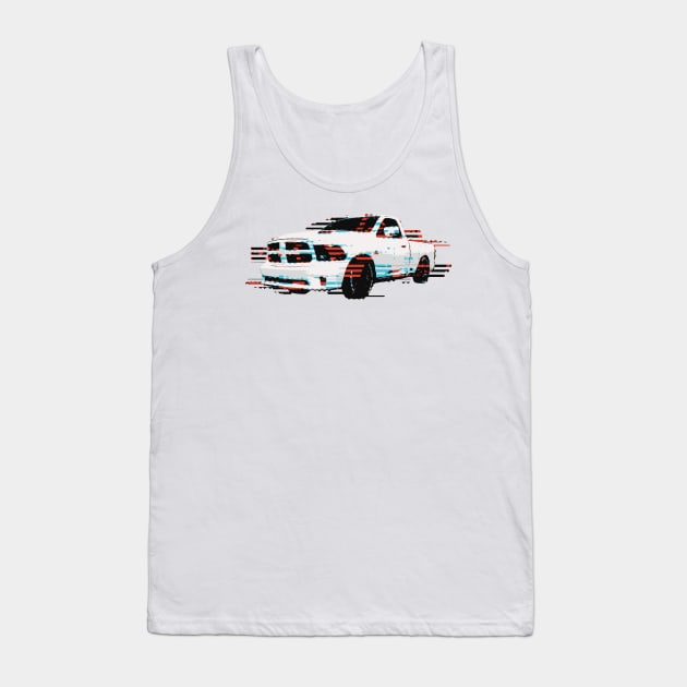 Dodge RAM pickup truck Tank Top by mfz